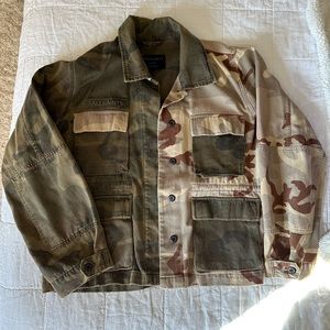 AllSaints Camo Jacket